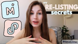 How To Make MORE SALES on Mercari & Poshmark | RE-LISTING TUTORIAL Using My Secret Tool: PrimeLister