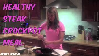 Healthy Steak Crockpot Recipe: Michelle Marie Fit