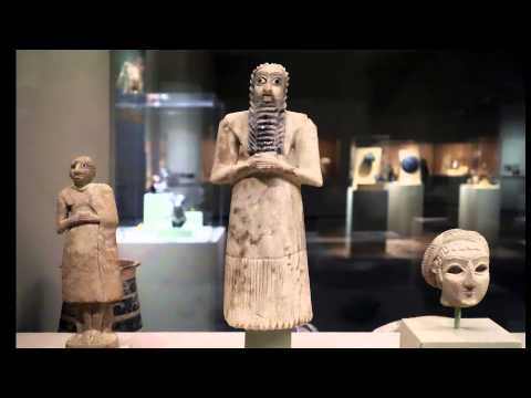 What was the purpose of the Tell Asmar votive figures?