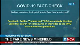 Coronavirus fake news spreading worldwide