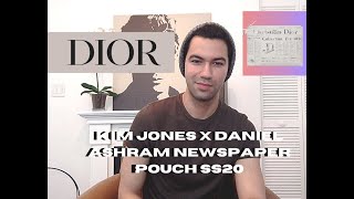 Dior Bag Unboxing SS2020 | Kim Jones Newspaper Print