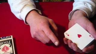 Card Trick Magic Tutorial: The Erdnase Top Color Change