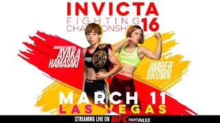 Invicta FC 16: Hamasaki vs. Brown Commercial