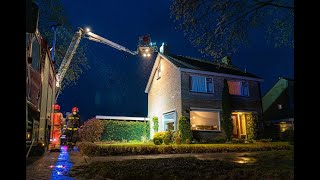 Schoorsteenbrand in Nieuw-Buinen [GewoonHier.nl]