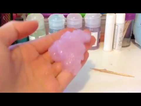 DIY how to make slime out of shower gel and baking soda 🌺🌸 DIY how to make slime out of shower gel and baking soda 🌺🌸
