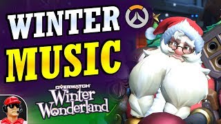 Overwatch Christmas Music 3 Hours | Winter Wonderland Event Menu Music