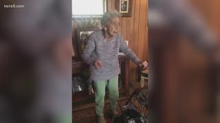 A grandmother is busting moves at 91-years-old