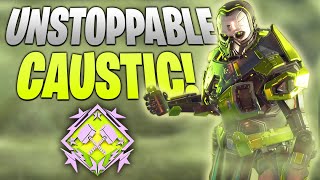 CAUSTIC IS UNSTOPPABLE in Season 16! | Apex Legends Gameplay