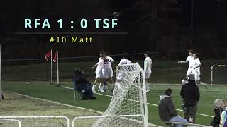 RFA U19, 20241116 vs TSF - Matt