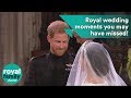 Royal wedding moments you may have missed!