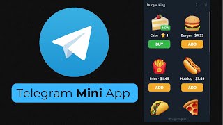 Durger King Clone - Create your Telegram Mini App