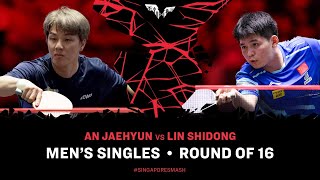 Lin Shidong vs An Jaehyun | MS R16 | Singapore Smash 2025