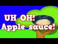 5 red apples *apple song for kids*