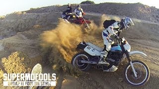 SMF #37: Stairs, Wheelies, Crashes \u0026 Offroad Fun on Supermotards!