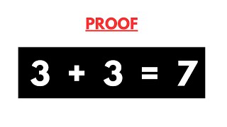 3 + 3 = 7 is Possible | Guess any mistakes ?