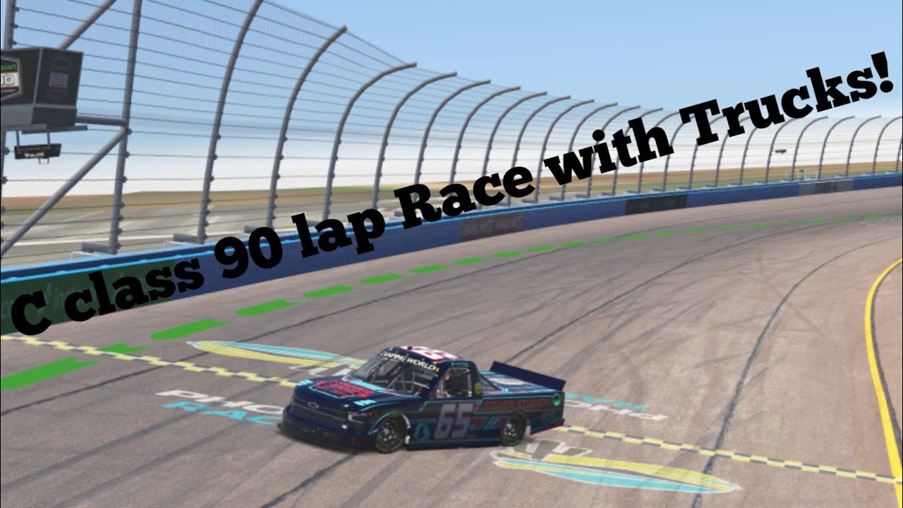 Iracing B Class Official Truck Series 90 Laps! - YouTube