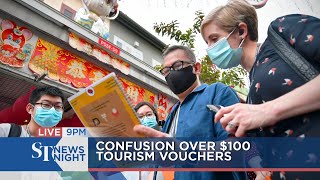 Confusion over $100 tourism vouchers | ST NEWS NIGHT