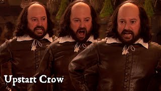 An Epic David Mitchell Rant on Transportation | Upstart Crow | BBC Comedy Greats