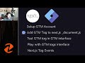 live coding how to use google tag manager events with next.js react