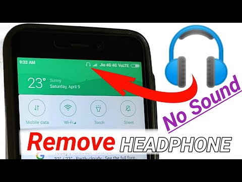 How to remove headset symbol in Android when no headset is connected? by NR1991