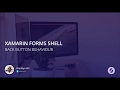 Xamarin Forms Shell - Back Button Behaviour