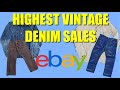 HEAT CHECK: Highest Selling Vintage Denim On eBay This Week