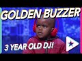 World's Youngest DJ Gets Golden Buzzer!