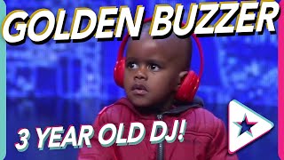 World's Youngest DJ Gets Golden Buzzer!