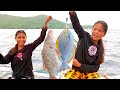 UNEXPECTED NAKAHULI KAMI NG MALALAKING ISDA SA HARAP NG ISLA