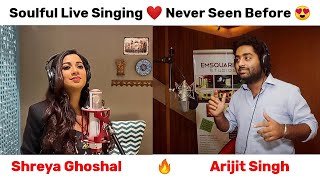 Arijit Singh and Shreya Ghoshal Beutiful Live Singing ❤️ You Never Seen Before | Soulful Voice 😍
