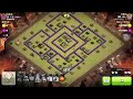 【よねだのクラクラ攻略】 th9全壊 ドラバル