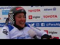 claudia loesch women giant slalom sitting 1 world para alpine world cup 2018 kranjska gora