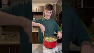 Shopping and making soup mini vlog #vlog #soup #cooking