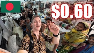 Crazy $0.60 haircut in Dhaka, Bangladesh 🇧🇩