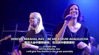 Odecha BeKahal Rav 我在大会中要称谢你（I will give You thanks in the great assembly）MJAI 希伯來語詩歌