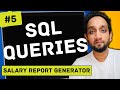 Salary Report Generator - SQL Interview Query 5 | SQL Problem Level 