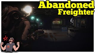 No Man's Sky - Desolation Update - Our first Derelict Freighter!