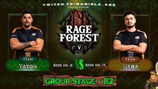 Team Tatoh vs Team Hera | Group Stage RAGE FOREST 5