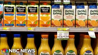 Orange juice prices hit an all-time high