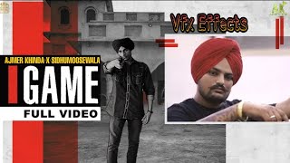 GAME (Full VFX) Shooter Kahlon Sidhu Moose Wala |  Gold Media | VFX Effects | KHINDA PRODUCTION