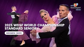 2023 WDSF World Championship Standard Senior I - Final