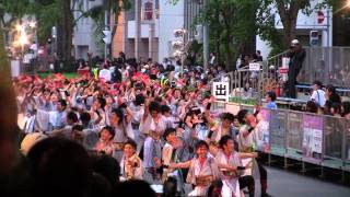 2013 YOSAKOIソーラン祭り  粋～IKI～ 北海学園大学  ファイナルパレード