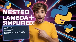 Nested Lambda Function in Python | Lambda Inside Lambda Explained