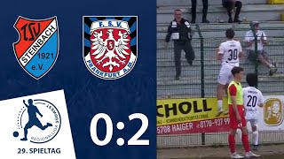 KRACHER von Ünlücifci aus 25 Metern | TSV Steinbach Haiger - FSV Frankfurt | 29. Spieltag RLSW