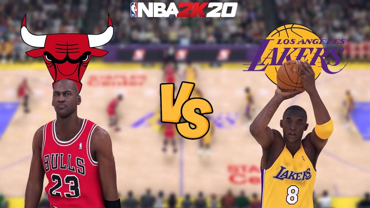 NBA 2K20 - '95-'96 Chicago Bulls Vs. '03-'04 Los Angeles Lakers - Full ...