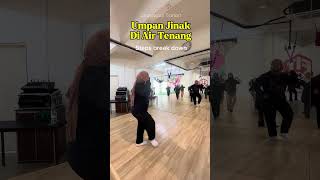 Shah Alam Ladies Class JOGET (song: Umpan Jinak Di Air Tenang) - step breakdown