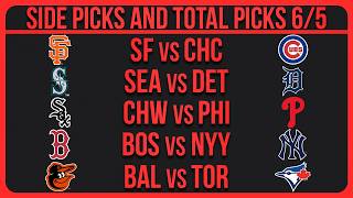 MLB Picks Today | Best Bets & Predictions Friday 6/5/26