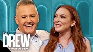 Lindsay Lohan Got Engaged While Filming "Falling for Christmas" | The Drew Barrymore Show