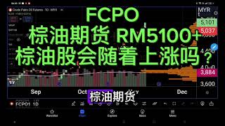 FCPO 棕油期货 RM5100+, 棕油股会随着上涨吗？