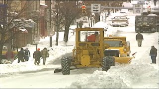 Video captures snow-choked roads in south-central Pa. during the Blizzard of '93